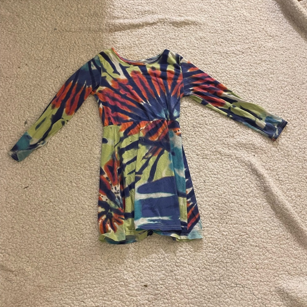 Place Kids Tie-Dye Dress - Multicolor